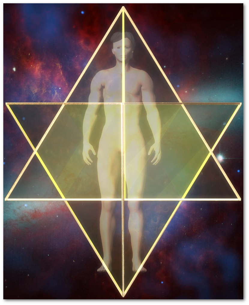 merkaba star tetrahedron front