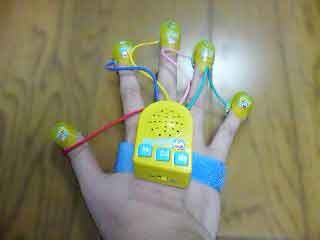 小学一年生 2008年 04月号付録　どこでもゆびピアノ どれみくん