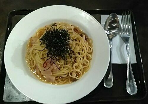 キノコの和風パスタの画像