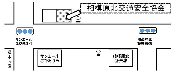 相模原北交通安全協会まで収入証紙を買いに行く