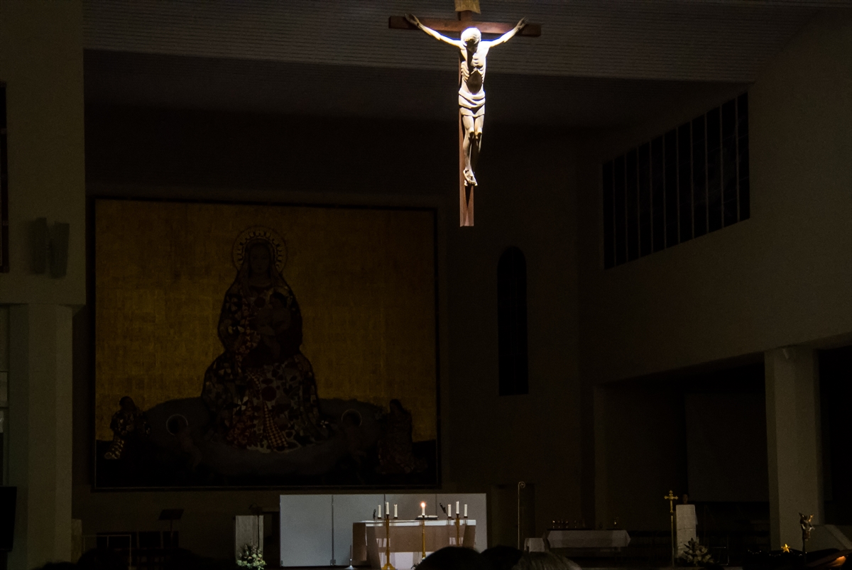 カトリック玉造教会 大阪カテドラル聖マリア大聖堂 クリスマスミサ まち遊び寺社巡り古墳歩き