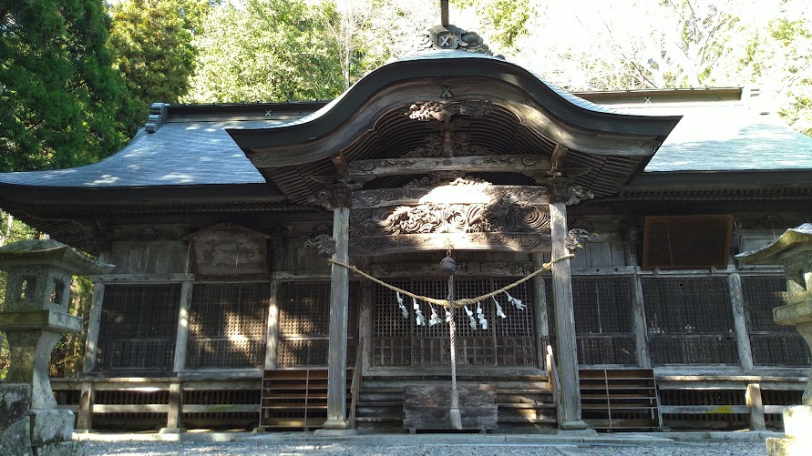 隠津島神社拝殿