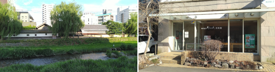 中津川と野々花美術館