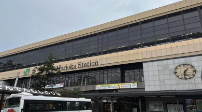 循環バス「でんでんむし」は盛岡駅が発着