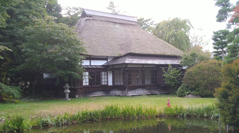 記念館敷地内にある原敬の生家(武家屋敷)
