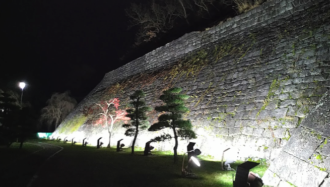 盛岡城跡公園石垣