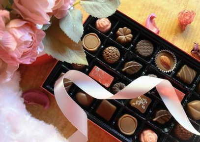 バレンタインデーのチョコレート
