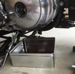 バイクの整備状況を確認する