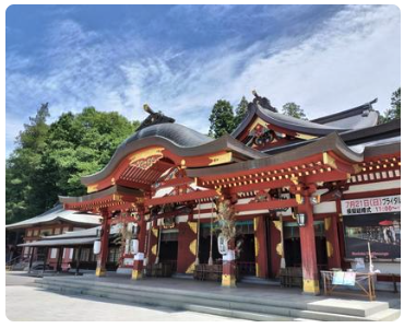 チャグチャグ馬コ終着地・盛岡八幡宮