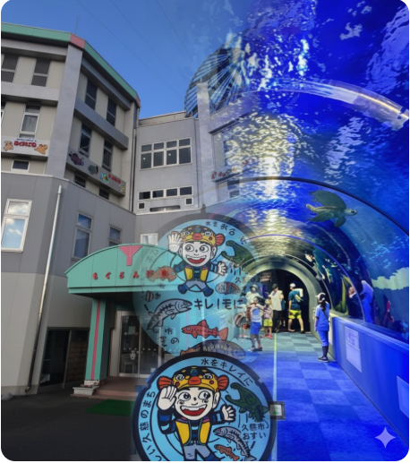 岩手県唯一の本格水族館「久慈地下水族科学館 もぐらんぴあ」