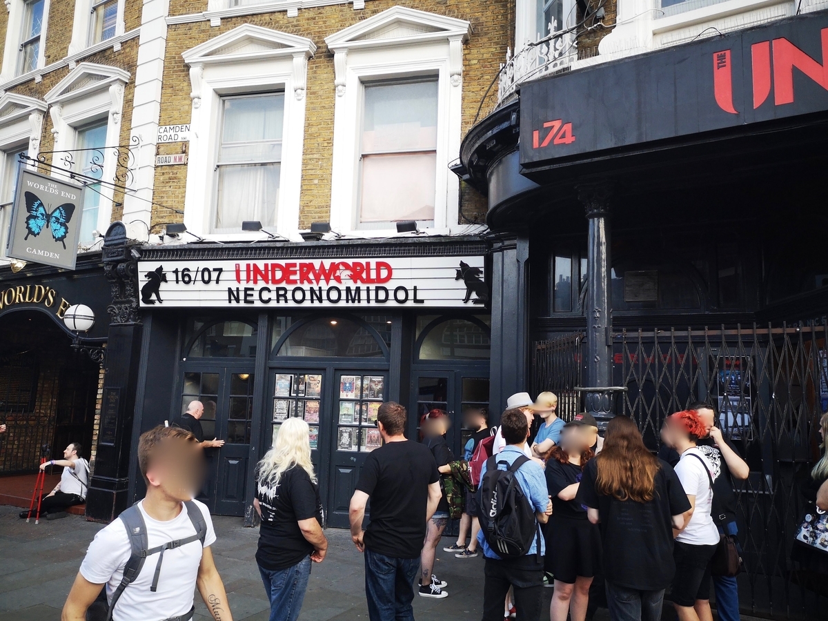 2019.07.1619 UKライブハウス公演 (ロンドン/バーミンガム/インバネス) the color is singing