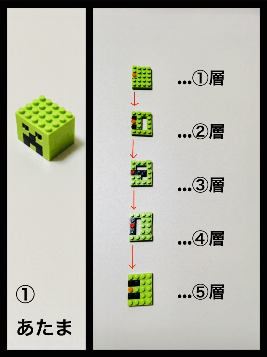 ブロック設計図 Nano Minecraft Season 1 モンスター編 クリーパー Joy Planet