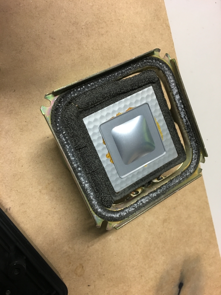 【希少】SONY APM-22ES 平面振動板 自作布エッジ張替え 音出し確認済 エッジ張り替え、動作確認済】SONY APM-V705AV 平板スピーカー