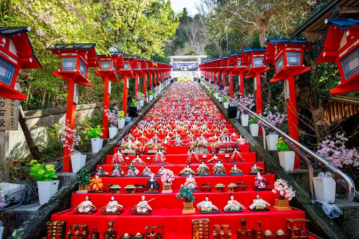 ひな祭りを見に勝浦へ - くろふねが出かけたらアゲるスレ