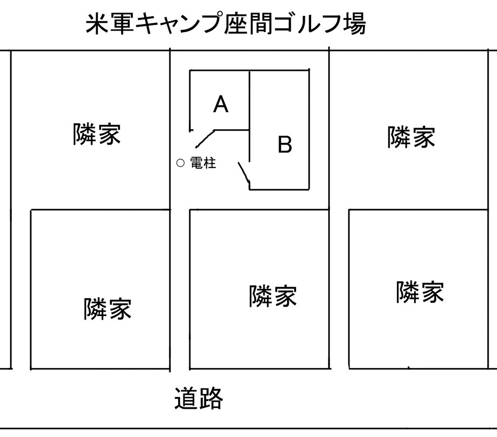 新居の概略図