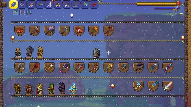 Terraria ミニオン系武器 防具 寒露記