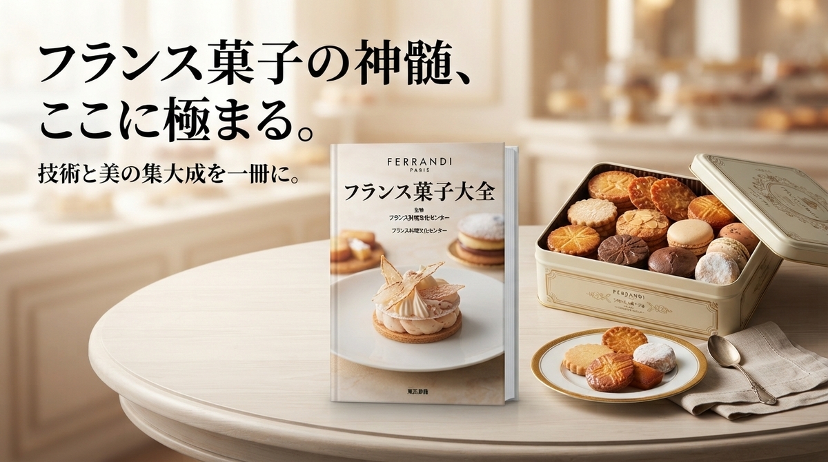 フランス菓子本おすすめ！独学で製菓理論と基礎技術が身につく決定版