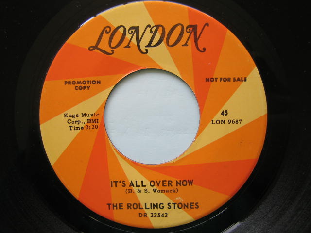 It's All Over Now by The Rolling Stones, 1964. See song