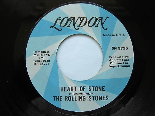 ローリング・ストーンズ USA盤シングルHEART OF STONEいろいろ