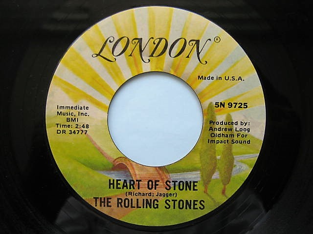 ローリング・ストーンズ USA盤シングルHEART OF STONEいろいろ