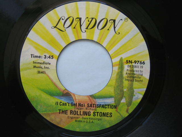 Rolling Stones「Satisfaction」英国シングル盤 ５種類 Rolling Stones「Satisfaction」英国シングル盤 5種類