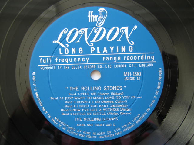 The Rolling Stones ファースト 日本盤 LPレコード ローリング・ストーンズ 日本盤デビュー・アルバム これがリヴァプール