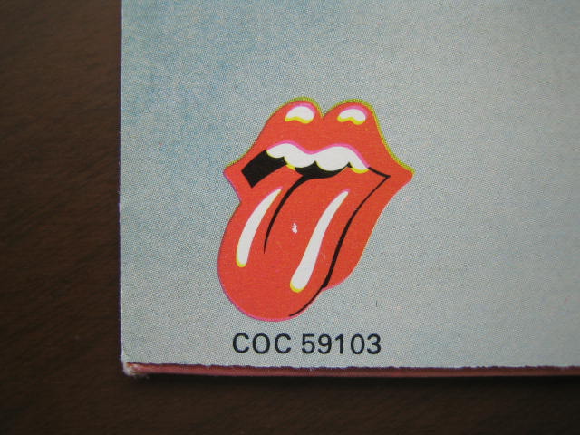 ローリング・ストーンズ UK盤 IT'S ONLY ROCK'N ROLL①WEA
