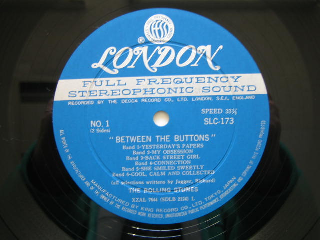 ローリング・ストーンズ 日本盤 ビトウィーン・ザ・バトンズ いろいろ