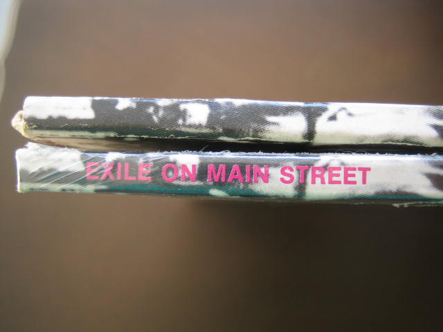 ローリングストーンズ Exile on Main St. UKオリジナルレコード ローリング・ストーンズ USA盤 EXILE ON MAIN STREET① オリジナル盤