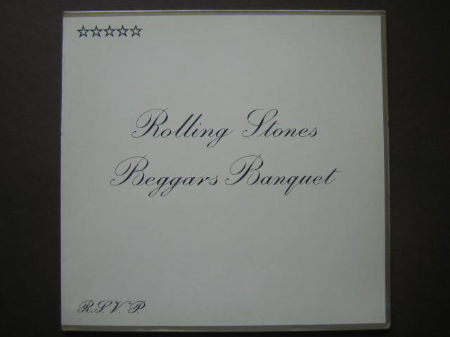 ローリング・ストーンズ ドイツ盤 BEGGARS BANQUET いろいろ