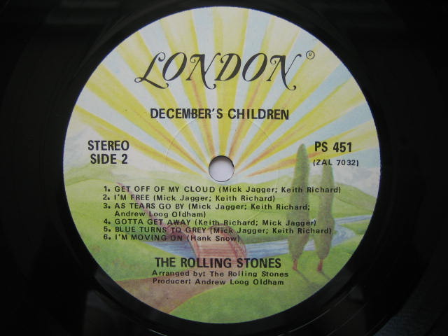 ローリング・ストーンズ カナダ盤 DECEMBER'S CHILDREN いろいろ