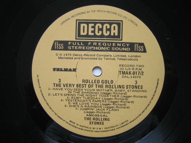 The Rolling Stones Highwire オーストラリア盤レコード RollingStones – Highwire | Releases | Discogs