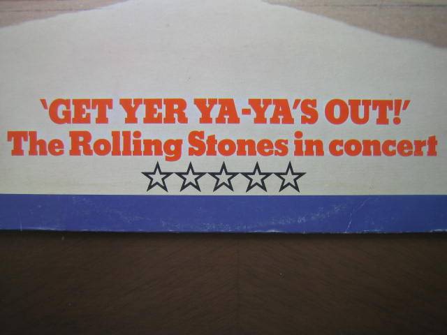 ローリング・ストーンズ ドイツ盤 GET YER YA-YA'S OUT いろいろ