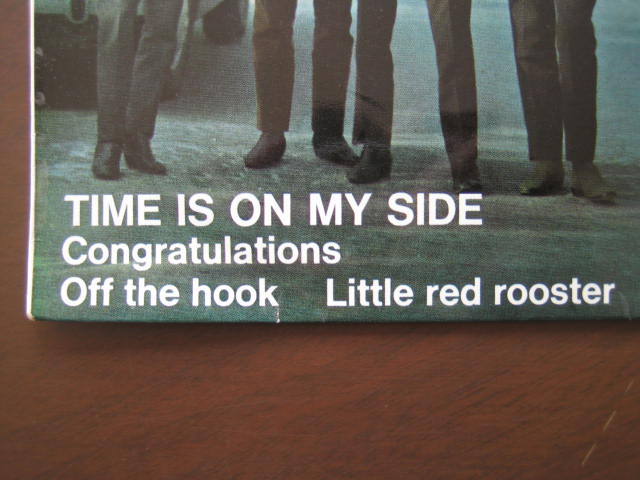 ローリング・ストーンズ フランス盤EP⑥ TIME IS ON MY SIDE+3