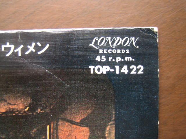 ローリング・ストーンズ 日本シングル盤 ホンキー・トンク