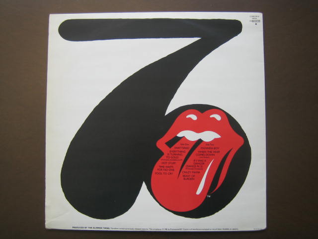 ローリング・ストーンズ UK盤 SUCKING IN THE SEVENTIES