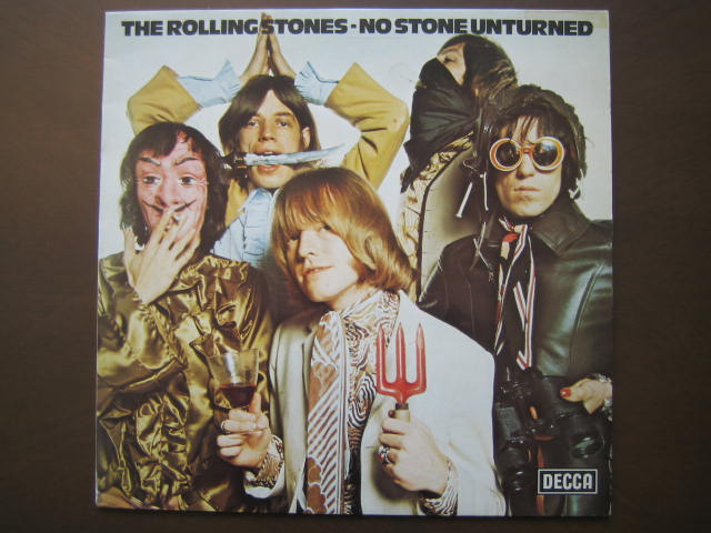 ローリング・ストーンズ ドイツ盤 NO STONE UNTURNED いろいろ