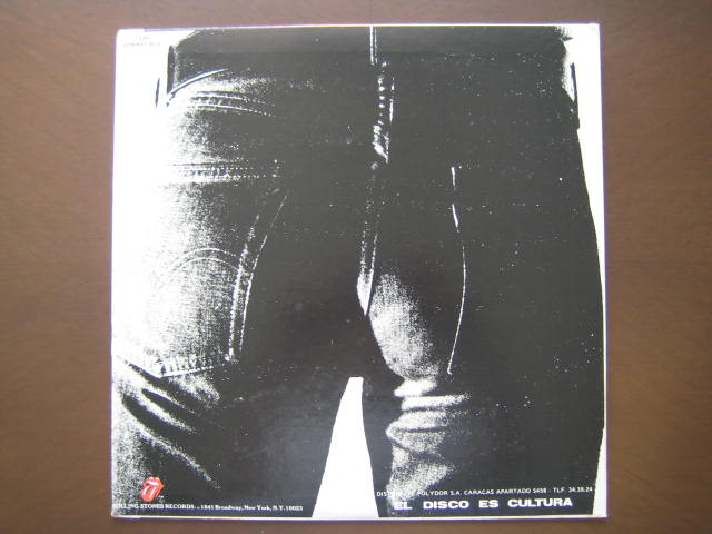 ローリング・ストーンズ ヴェネズエラ盤 STICKY FINGERS いろいろ