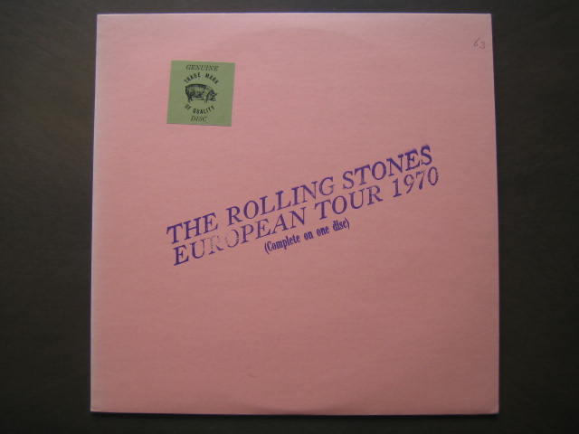 n*心様 THE ROLLING STONES EUROPEAN TOUR 19 【公式通販】