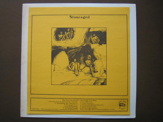 ローリング・ストーンズ TMOQ盤 SAN DIEGO '69 (STONEAGED