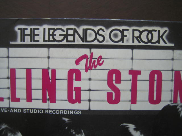 ローリング・ストーンズ ドイツ編集盤 THE LEGENDS OF ROCK