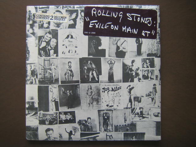 ローリング・ストーンズ カナダ盤 EXILE ON MAIN STREET いろいろ