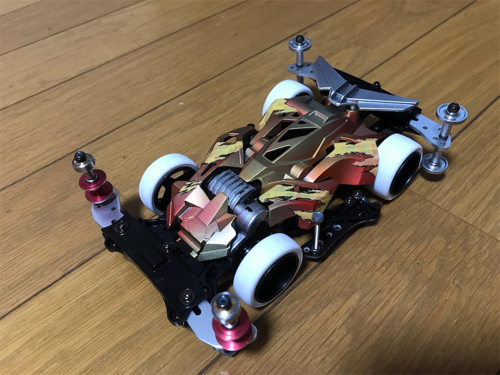 脱線ミニ四駆①シャドウブレイカーZ-3 - ジュンIIガンプラ工場