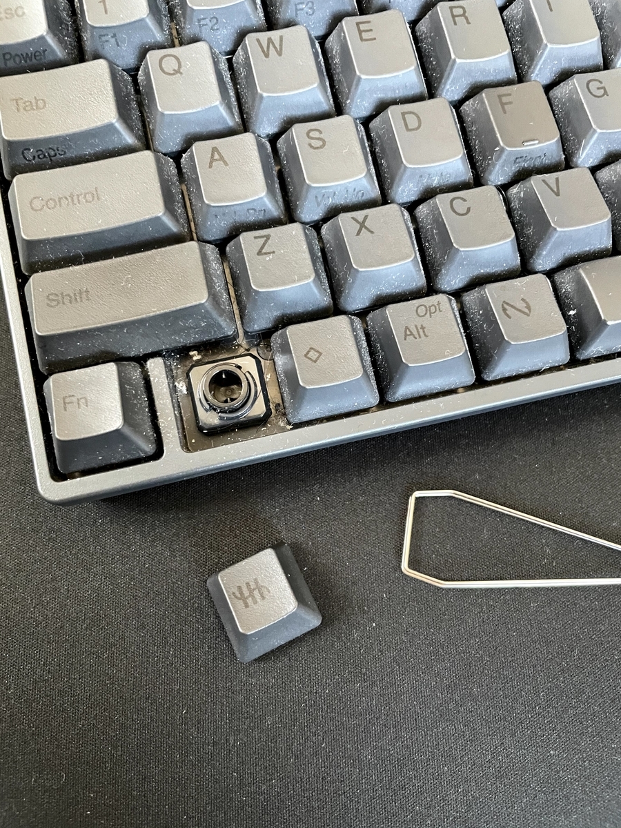 Hhkb キーボード清掃 ブログを書きながら考える