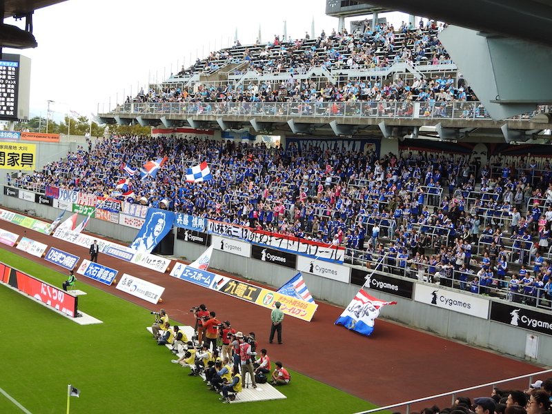 サガン鳥栖 Vs 横浜f マリノス Inベストアメニティスタジアム 16 10 29 Watching A Soccer Match In Stadium