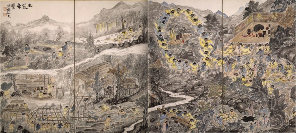 富岡鉄斎「旧蝦夷風俗図」 - のんびり日記