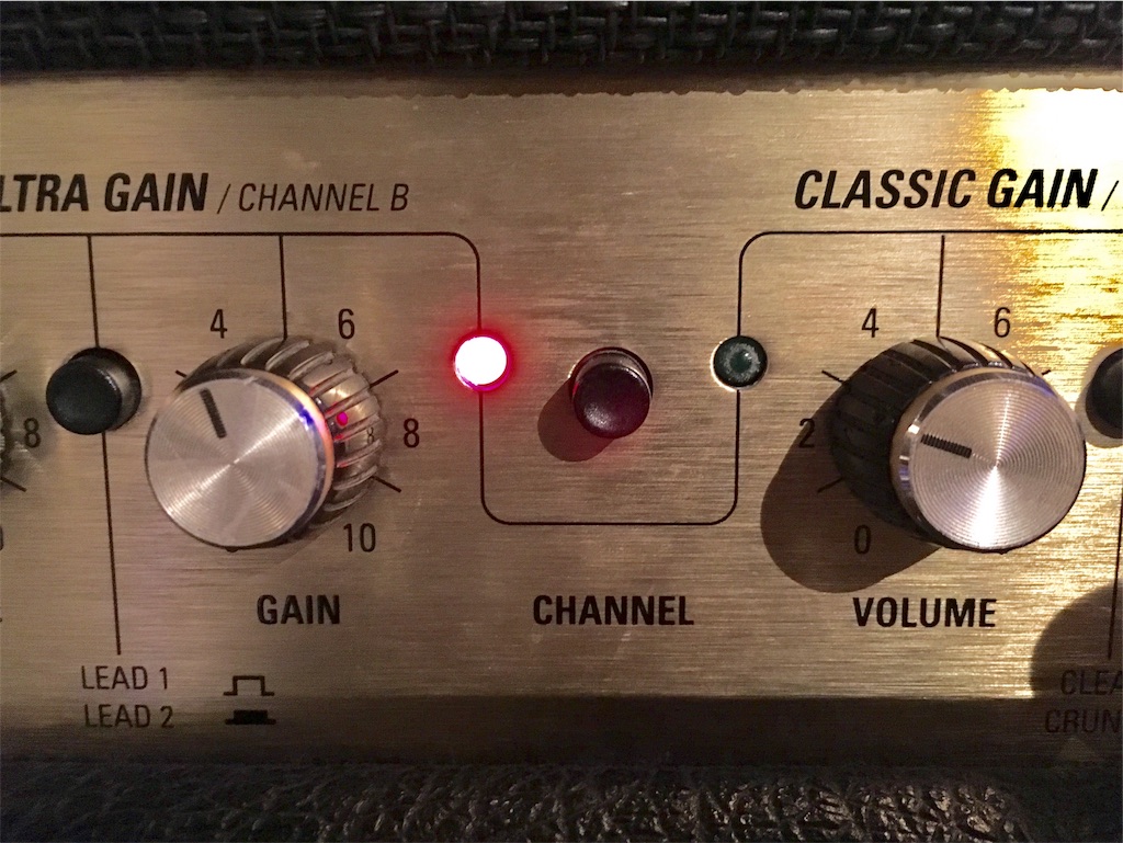 Marshall JCM 2000 フットスイッチを使ってみた - エフェクター
