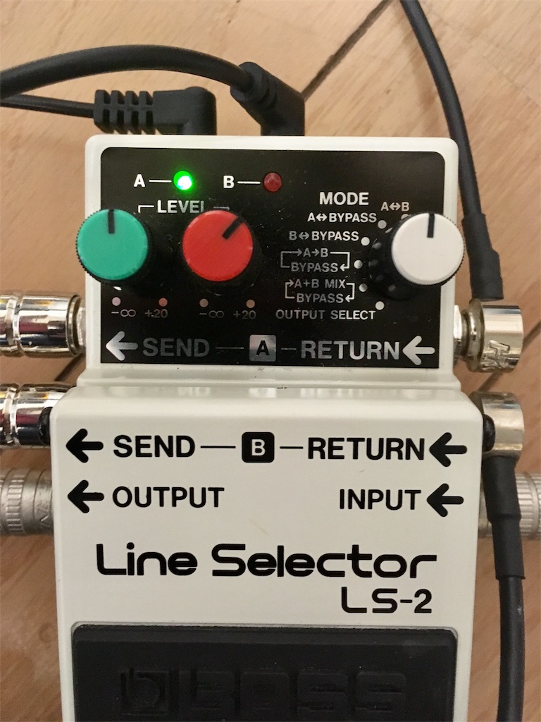 BOSS LS-2 LINE SELECTOR ラインセレクター - 器材