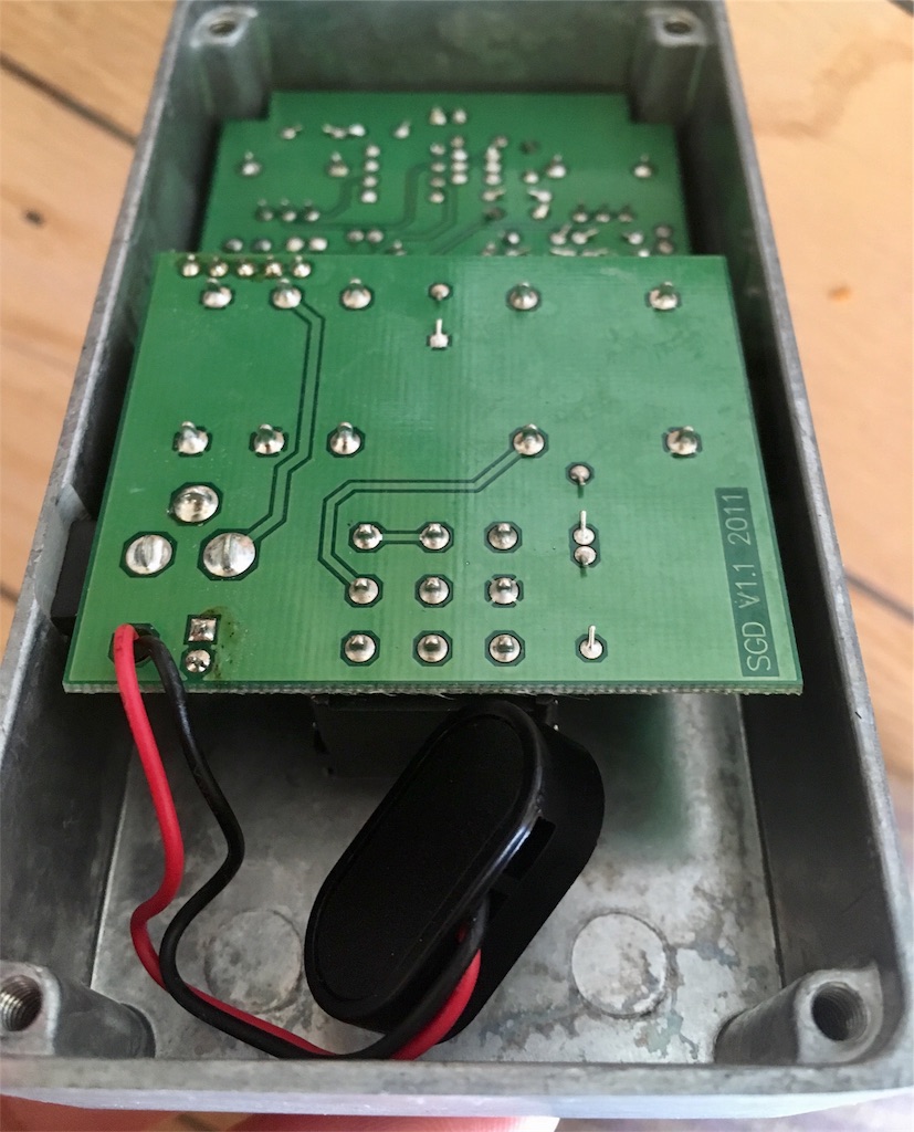 図太いオーバードライブ・ファズ MAD PROFESSOR Amber Overdrive
