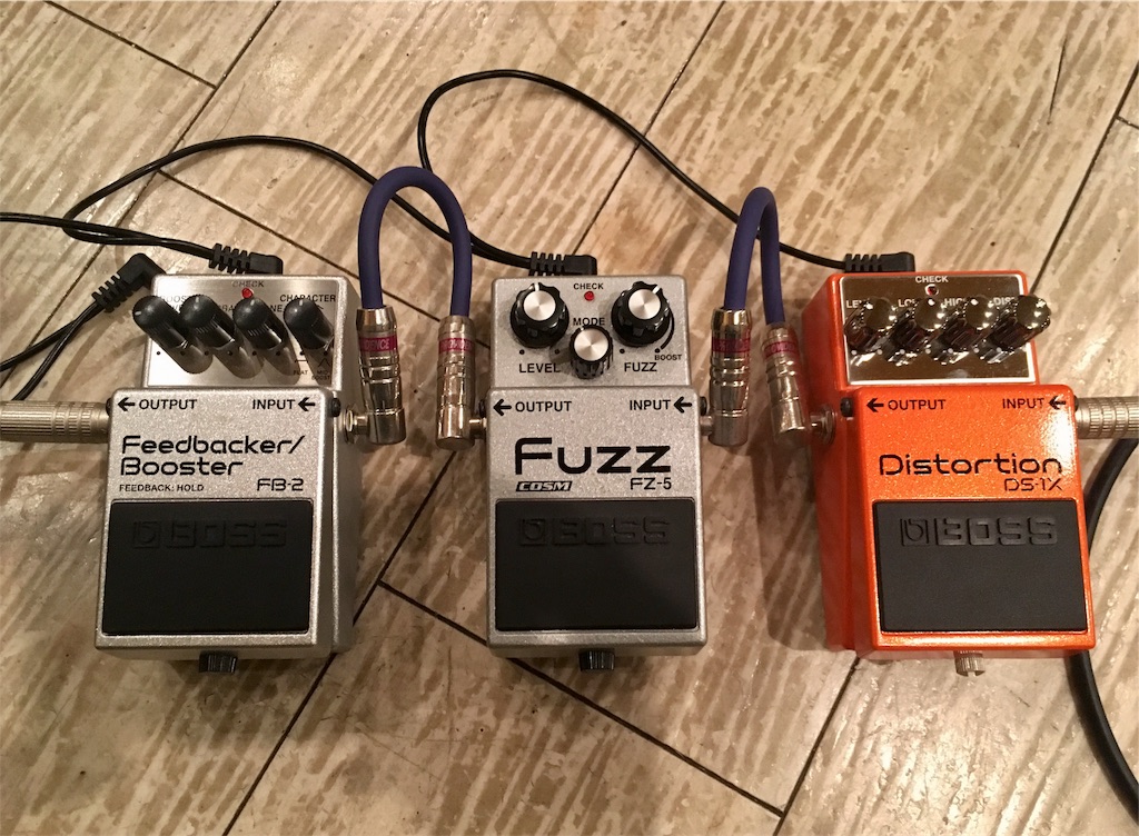 BOSS DS-1X,FZ-5,FB-2